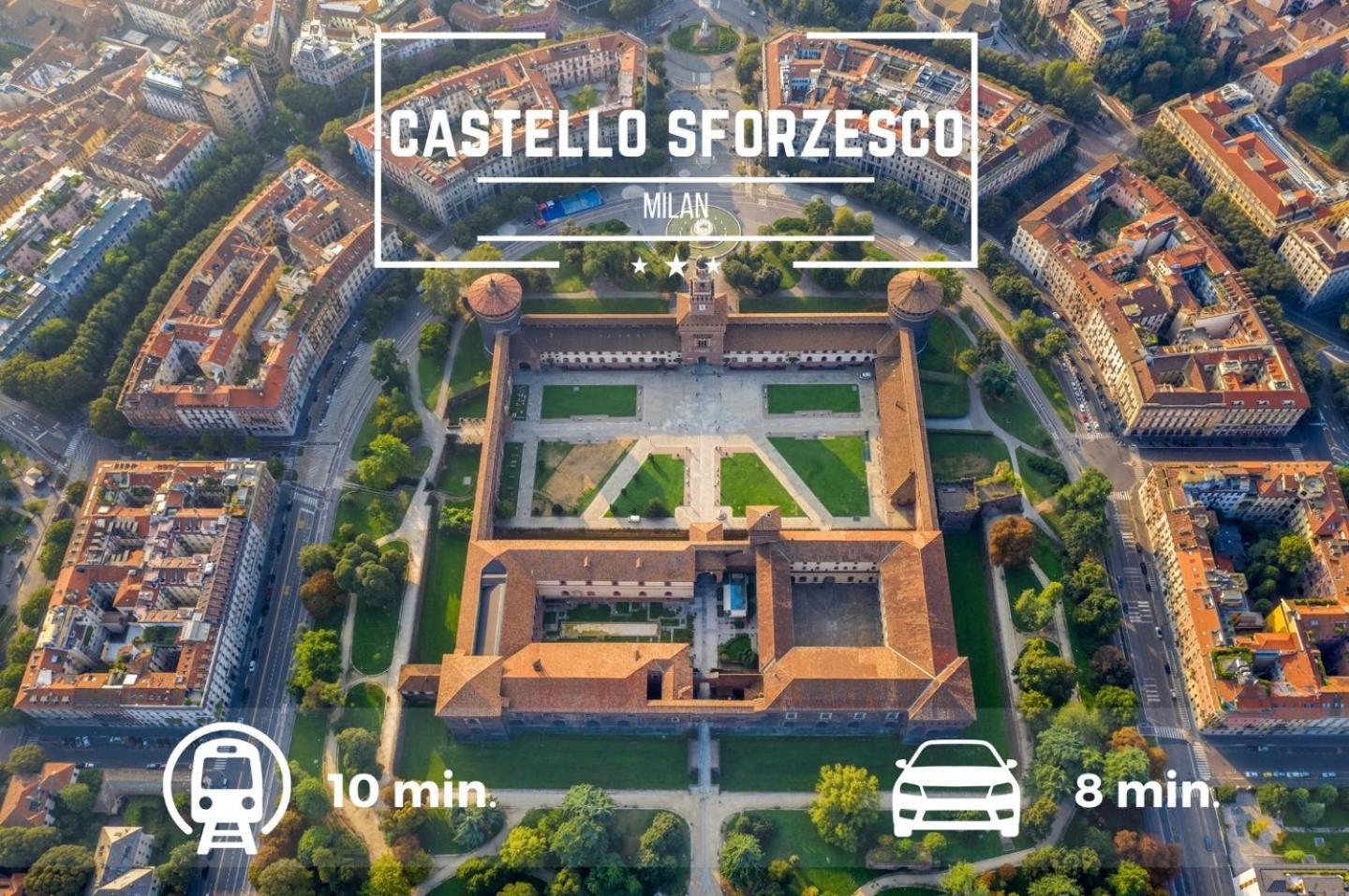 Loft Elegante In Centro Milano In Zona Signorile - Davanti Alla Metro المظهر الخارجي الصورة